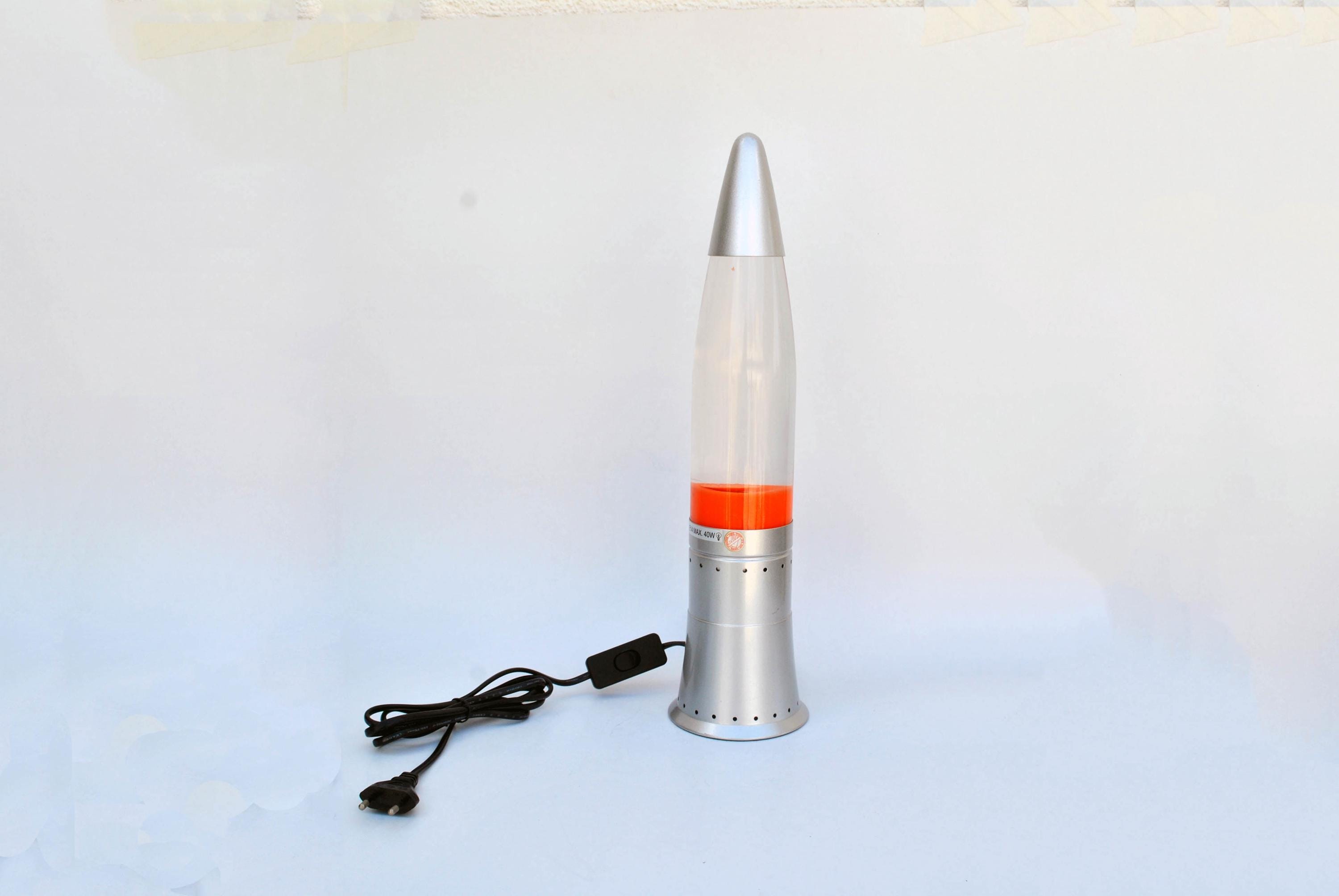 ラバライト　　透明×オレンジ ラバライト 透明×オレンジ Orange lava lamp - Etsy 日本