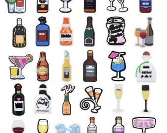 Alcohol Shoe Charms, Jibbitz for crocs - Australia