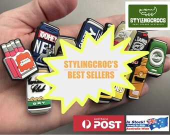 Best Seller Shoe Charms - Australian Drinks Jibbitz for Crocs