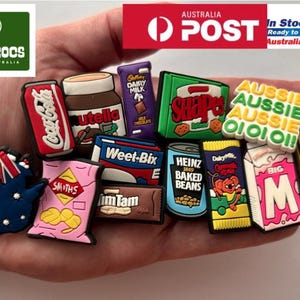 Aussie Brands Shoe Charms, Jibbitz for crocs - Australia