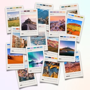 4x6 Travel Poster Packs