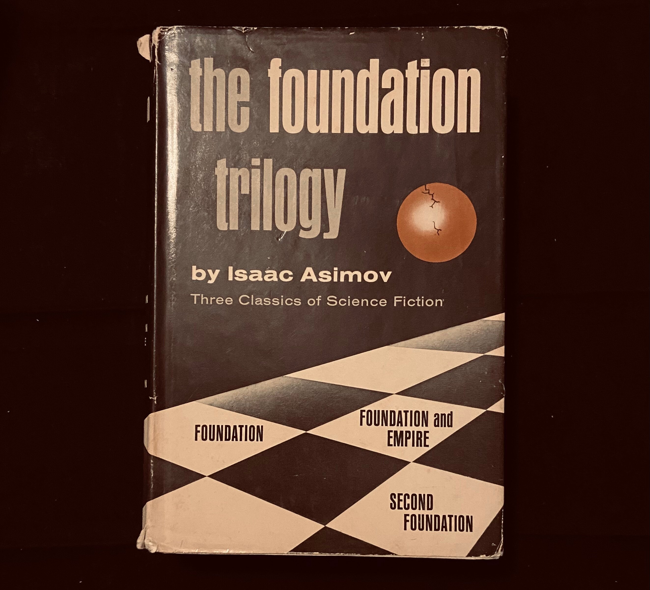 1951 Isaac Asimov The Foundation Trilogy Doubleday Book Club Etsy