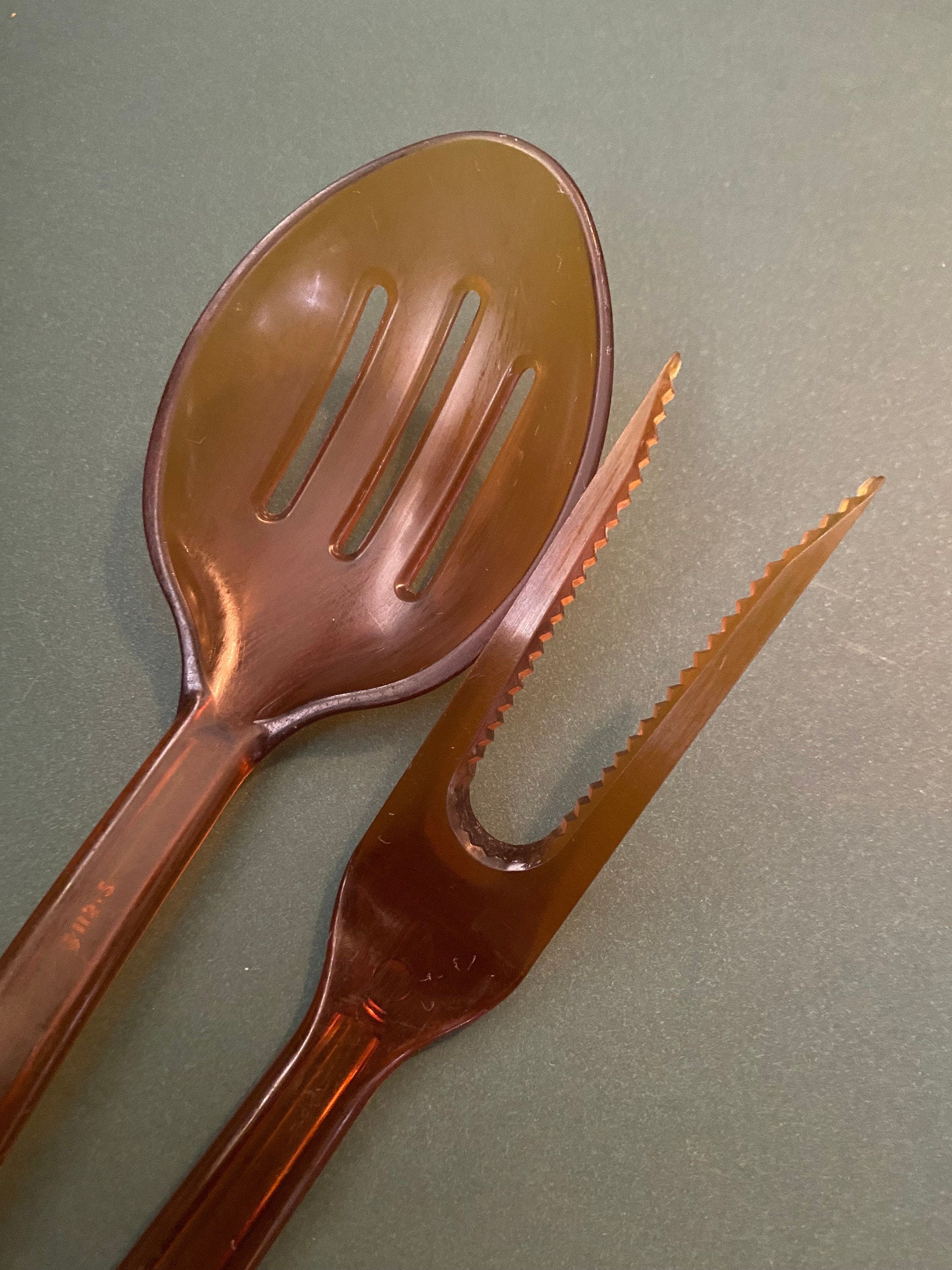 Vintage Ultratemp Robinson Kitchen Utensils Slotted Spoon Serving Fork ...