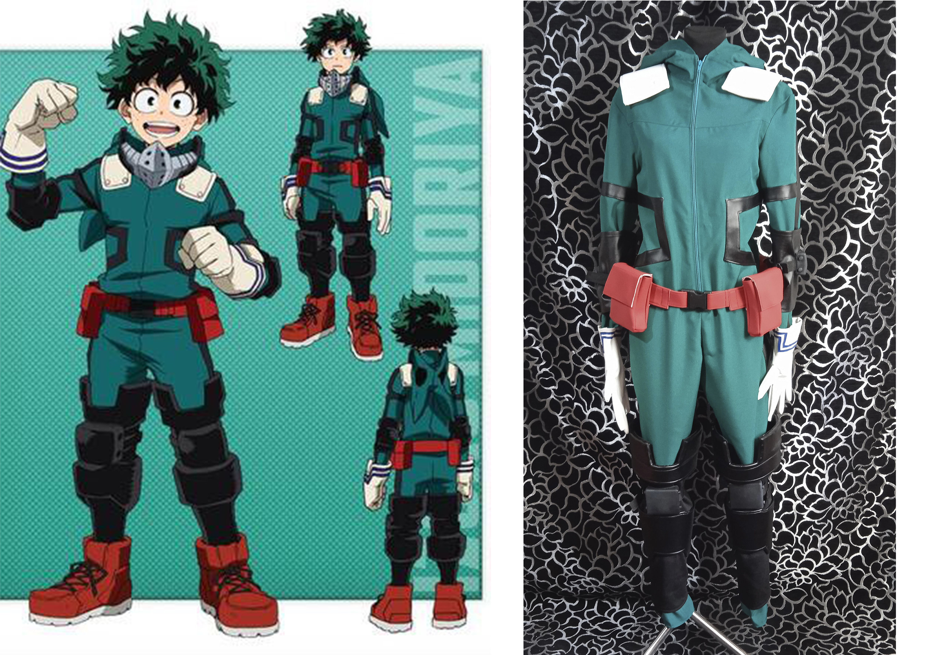 Bnha Deku Costume