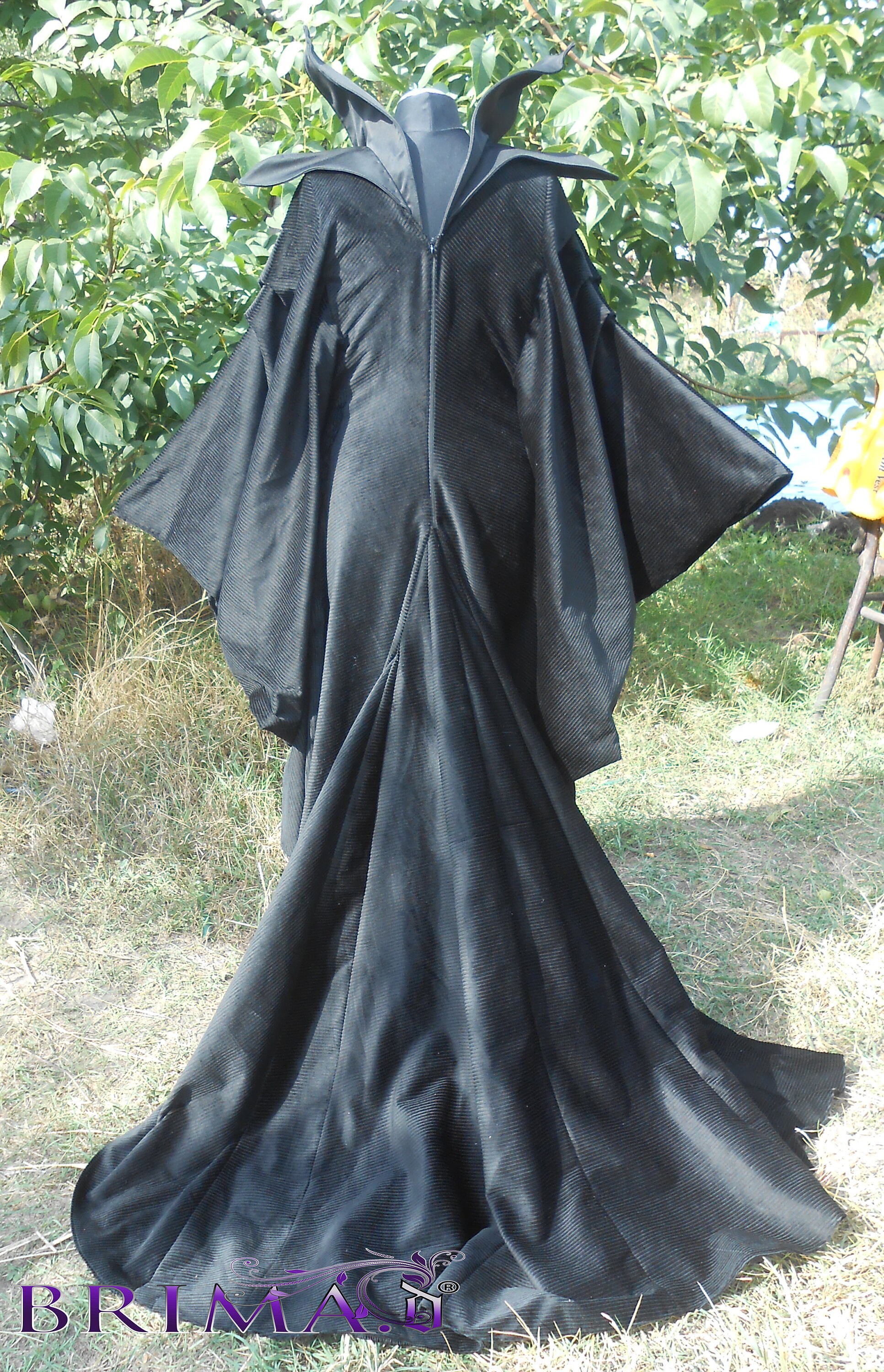 Maleficent cosplay dress handmade Etsy