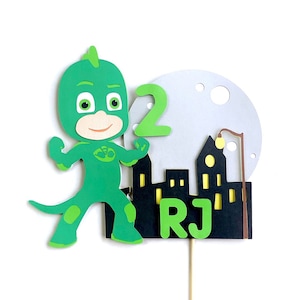 Gekko Personalized Cake Topper (PJ Masks)