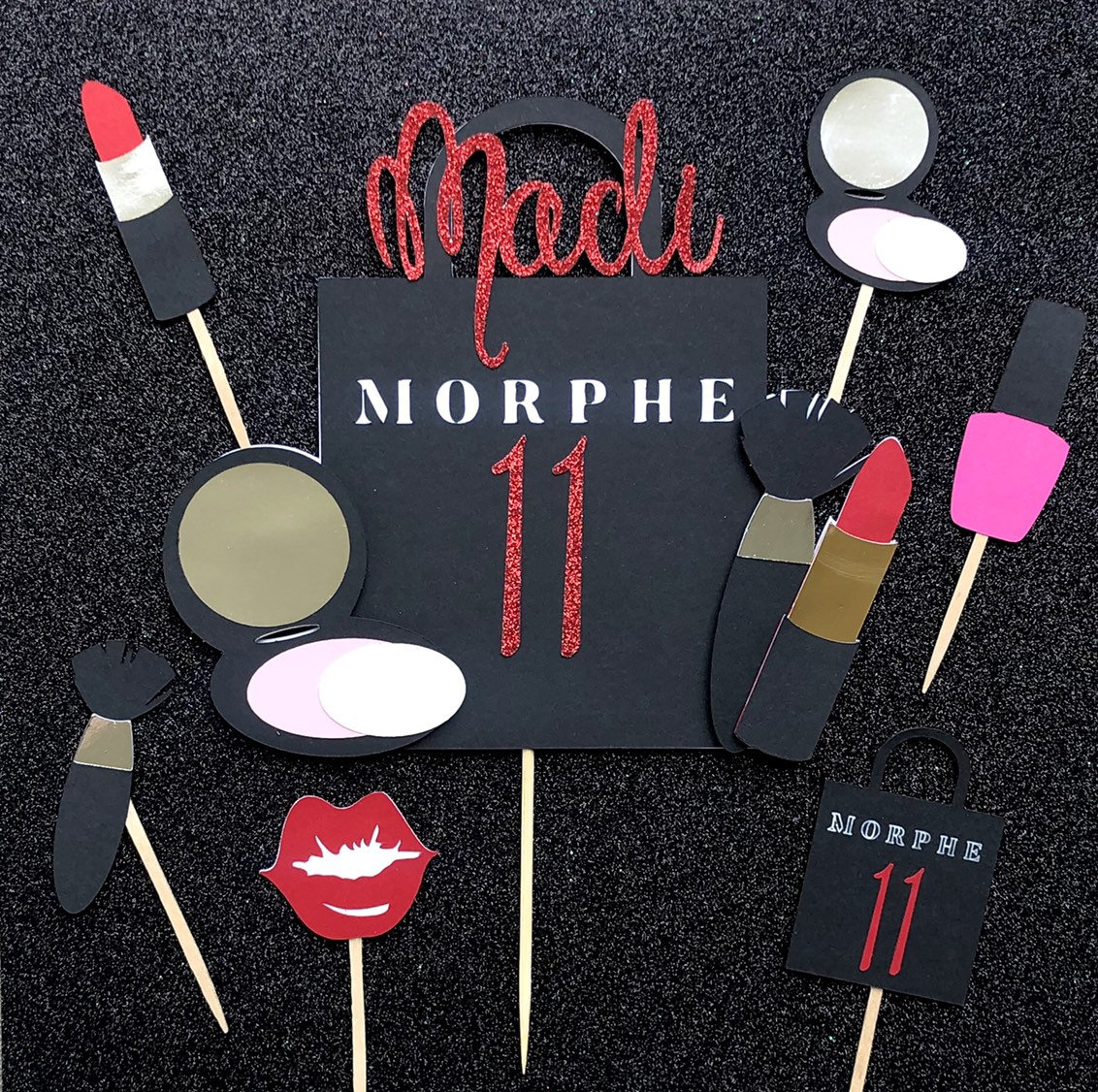 Makeup Cake Toppers Photos Cantik