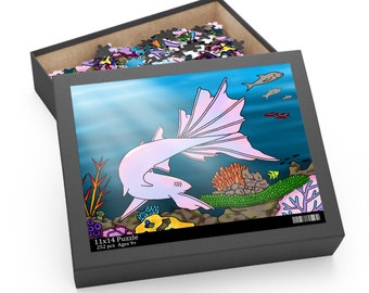 Pearl Shark Puzzle (120, 252, 500-Piece)