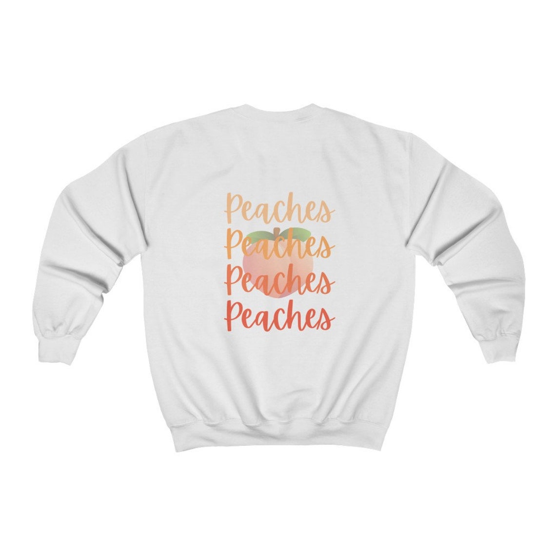 JUSTIN BIEBER Peaches Sweatshirt Etsy