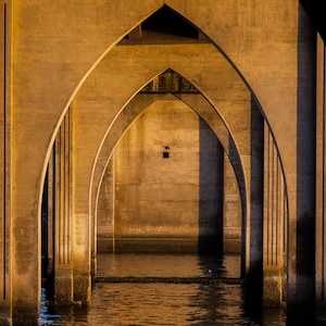 Arches in Florence, Oregon Photograph
