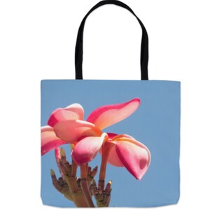Plumeria Hawaii Flower Tote Bag