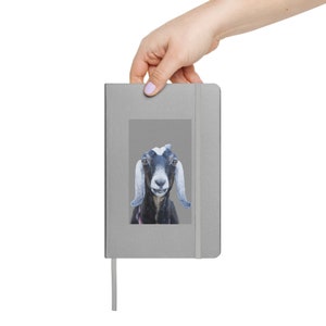Floppy Ohr Ziege Foto Hardcover gebundenes Journal Notizbuch