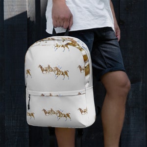 Sac à dos Polo Pony à image abstraite