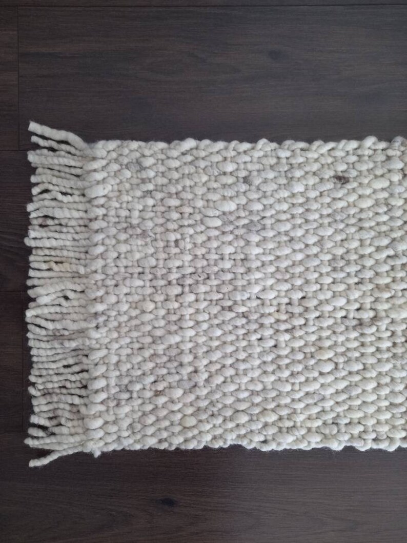 Bath Mat/ Bathroom Wool Rug/ 2x3/2x4/2x5/ Custom Runner Rug/ - Etsy