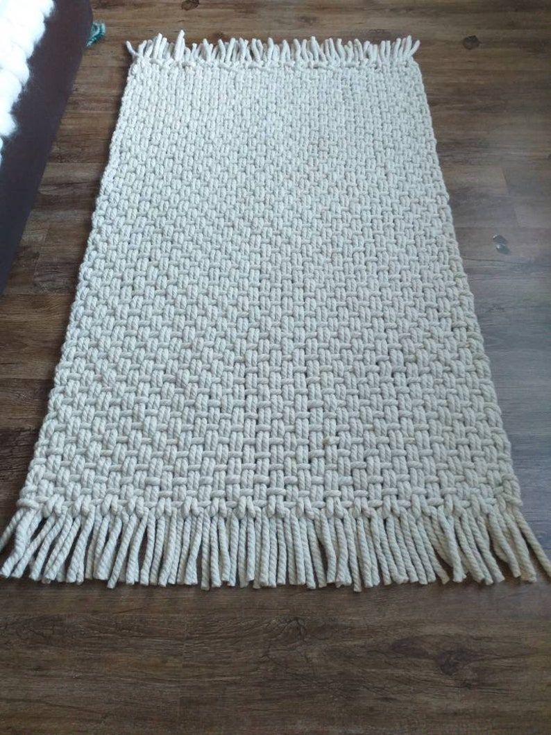 Wool Rug Handwoven Area Rugs 8x10 Living Room Rug Bedroom Etsy