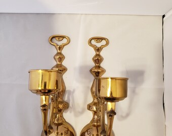 Ethan Allen Antique Leaf Candle Sconce