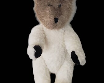 Boyds Bears Baakins lamb bear collectable jointed teddy bear