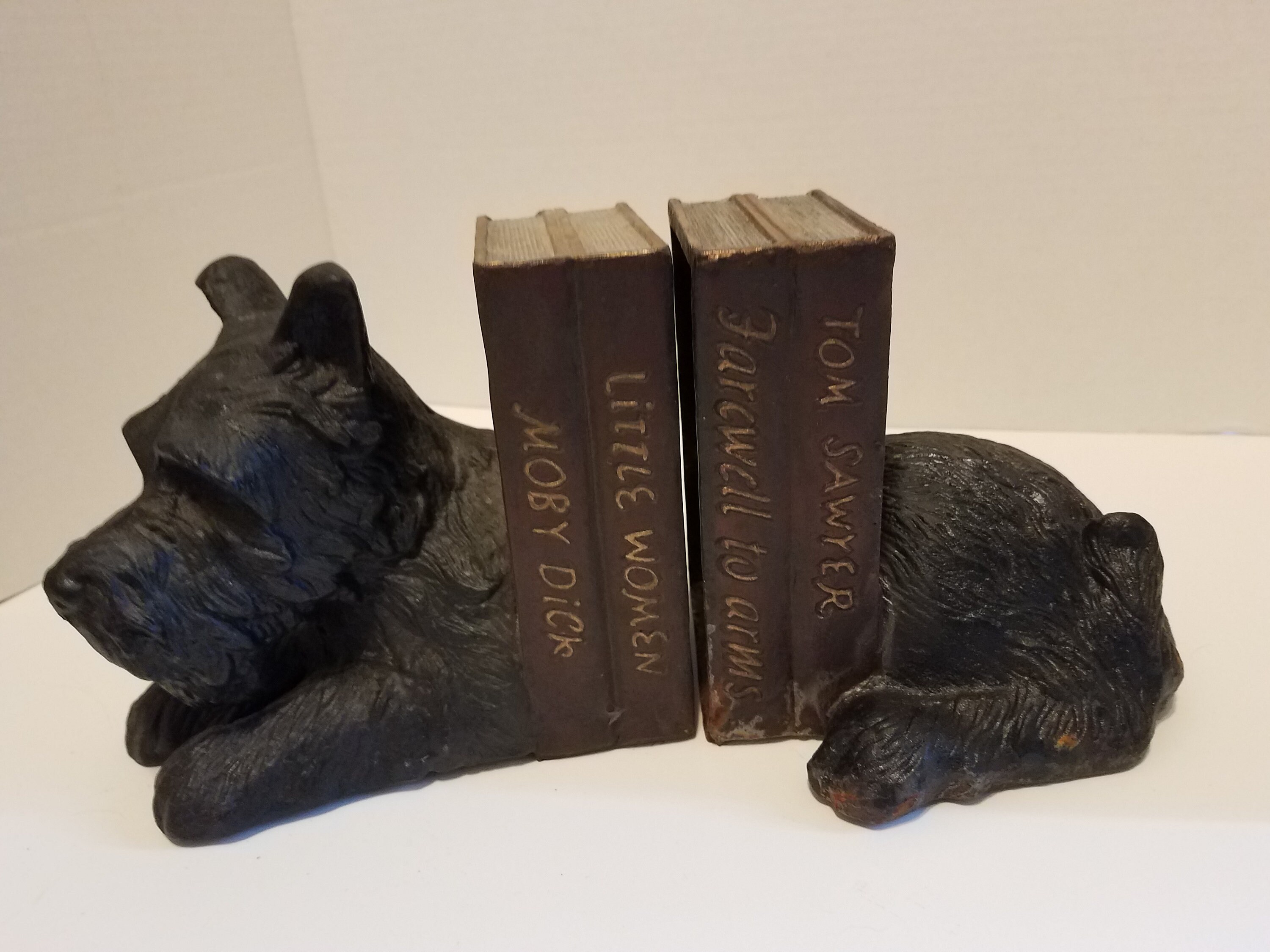 cast iron bookends dog hubly cast iron bookends dog hubly