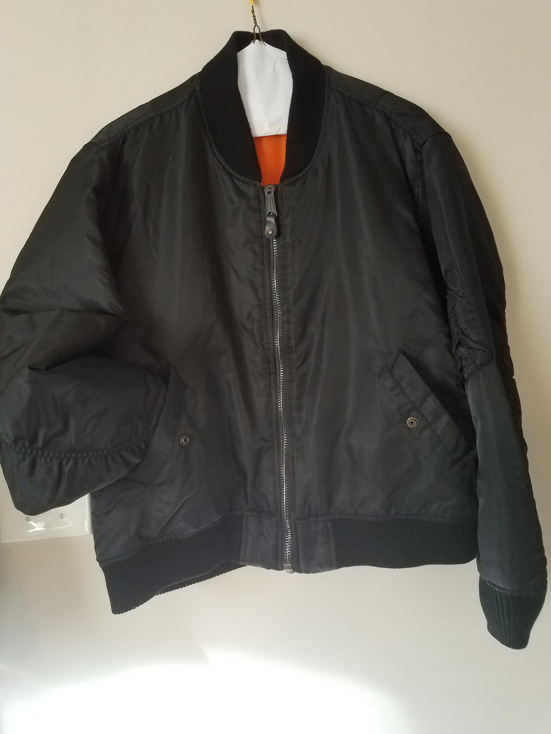 Vintage Spiewalk and sons authentic mens flight jacket black XL like ...