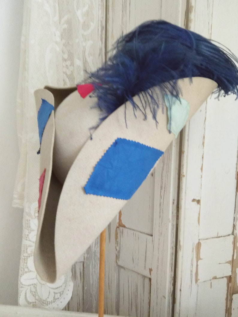 theatrical hat uniform pirate hat...CHARMANT! Preview ... vintage tricorne hat Napoleon