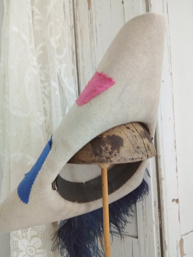 theatrical hat uniform pirate hat...CHARMANT! Preview ... vintage tricorne hat Napoleon