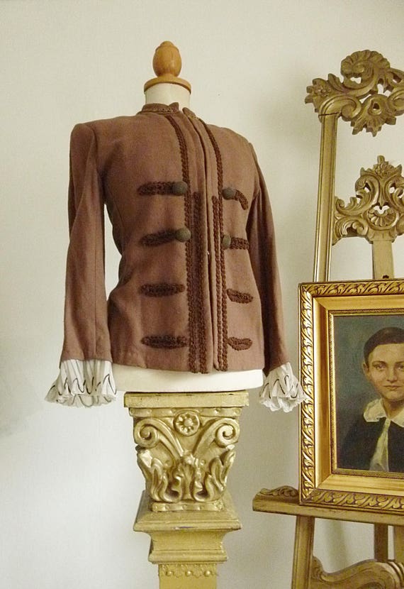 Beautiful antique theatre jacket, opera costume, c
