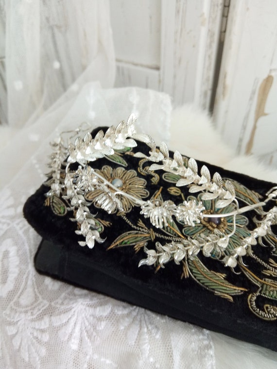 Lovely antique bridal jewelry Tiara/Diadem/Crown..