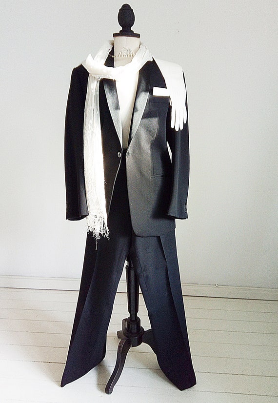 Vintage 50's men suit, tuxedo, wedding suit, forma