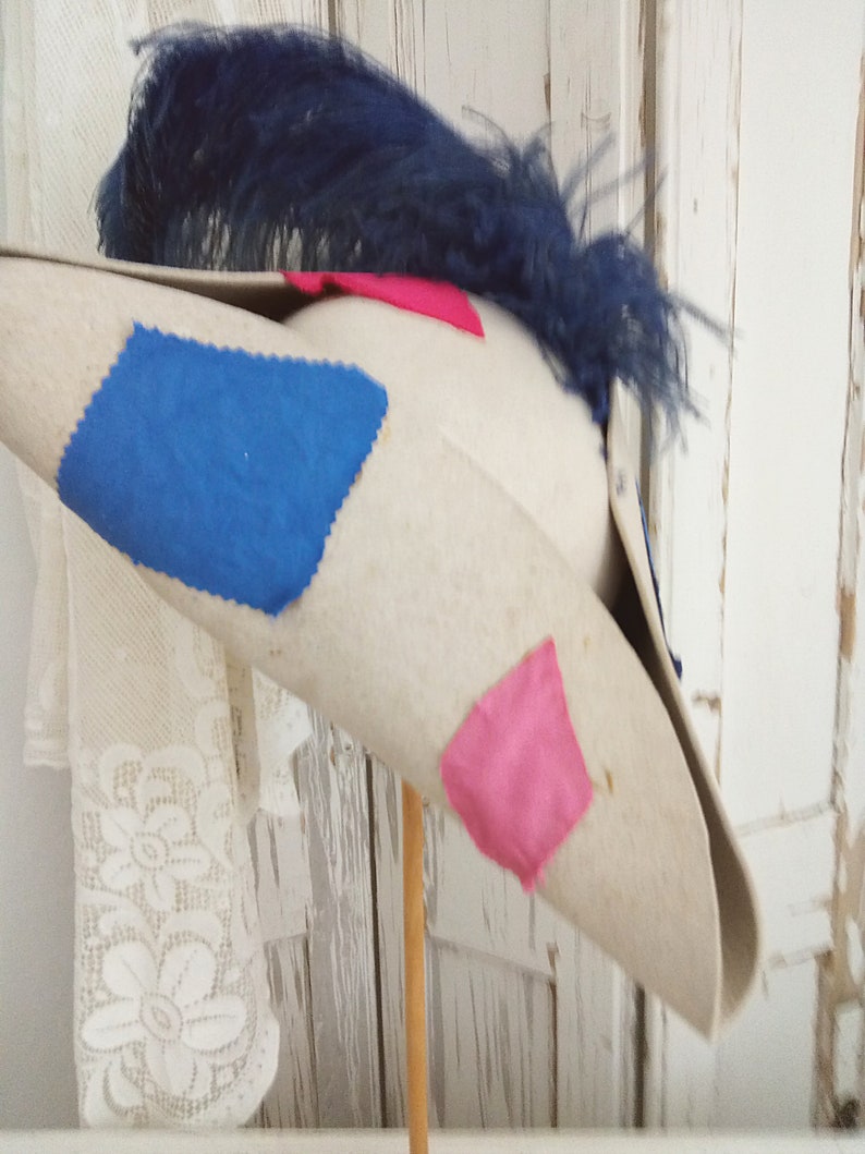theatrical hat uniform pirate hat...CHARMANT! Preview ... vintage tricorne hat Napoleon