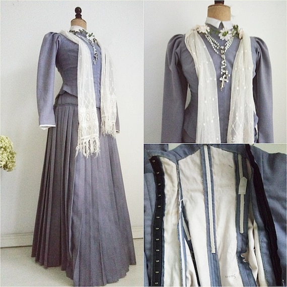 Antique theatre dress, original theatre costume, M