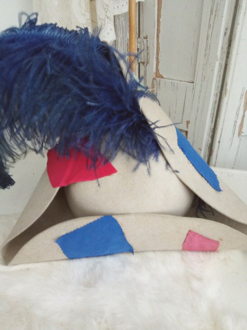 theatrical hat uniform pirate hat...CHARMANT! Preview ... vintage tricorne hat Napoleon