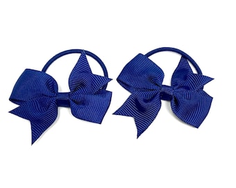 School Colours Hair Accessories School Ribbon Navy Blue 2.5 cm - School  Ribbon - Ties School Colours Hair Accessories