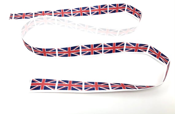Union Flag Ribbon - various widths Union Flag Ribbon - various widths