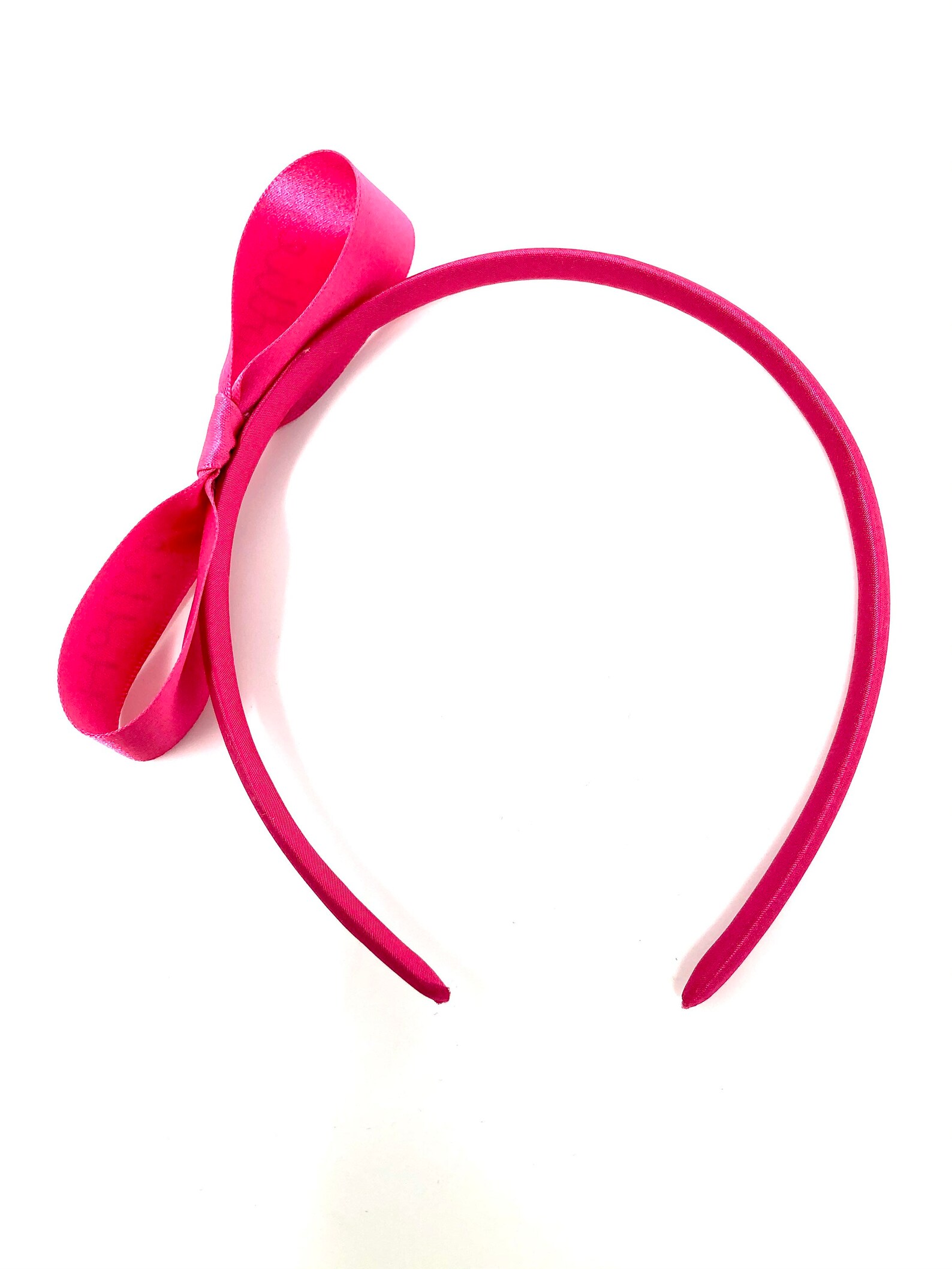 Personalised Headband With Name Pink Girls Hair Accessory Etsy