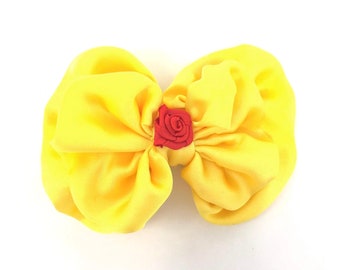 Beauty and the Beast style hair clip