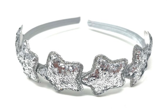Silver Star Rhinestone Headband - Sparkling Hair Accessory Amazon.com : JEAIRTS Rhinestone Headband Silver Star Hair  main image 4