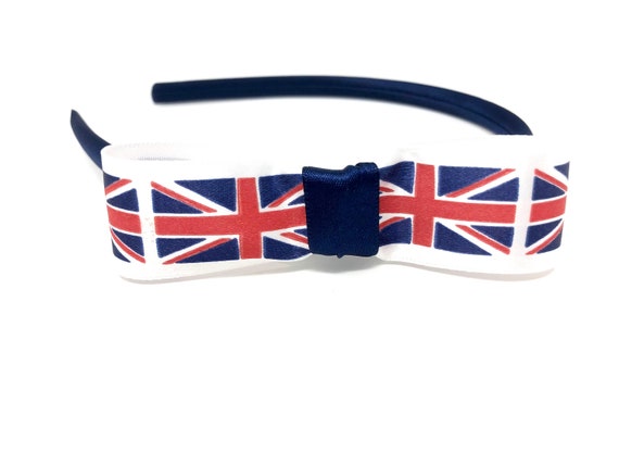 Fascia Bandiera Inglese Fascia Capelli Union Jack - Accessorio Per