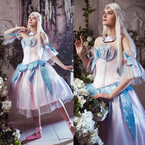 Rosa Puppe Inspiriert Kleid Auf Bestellung Halloween Kostum Etsy