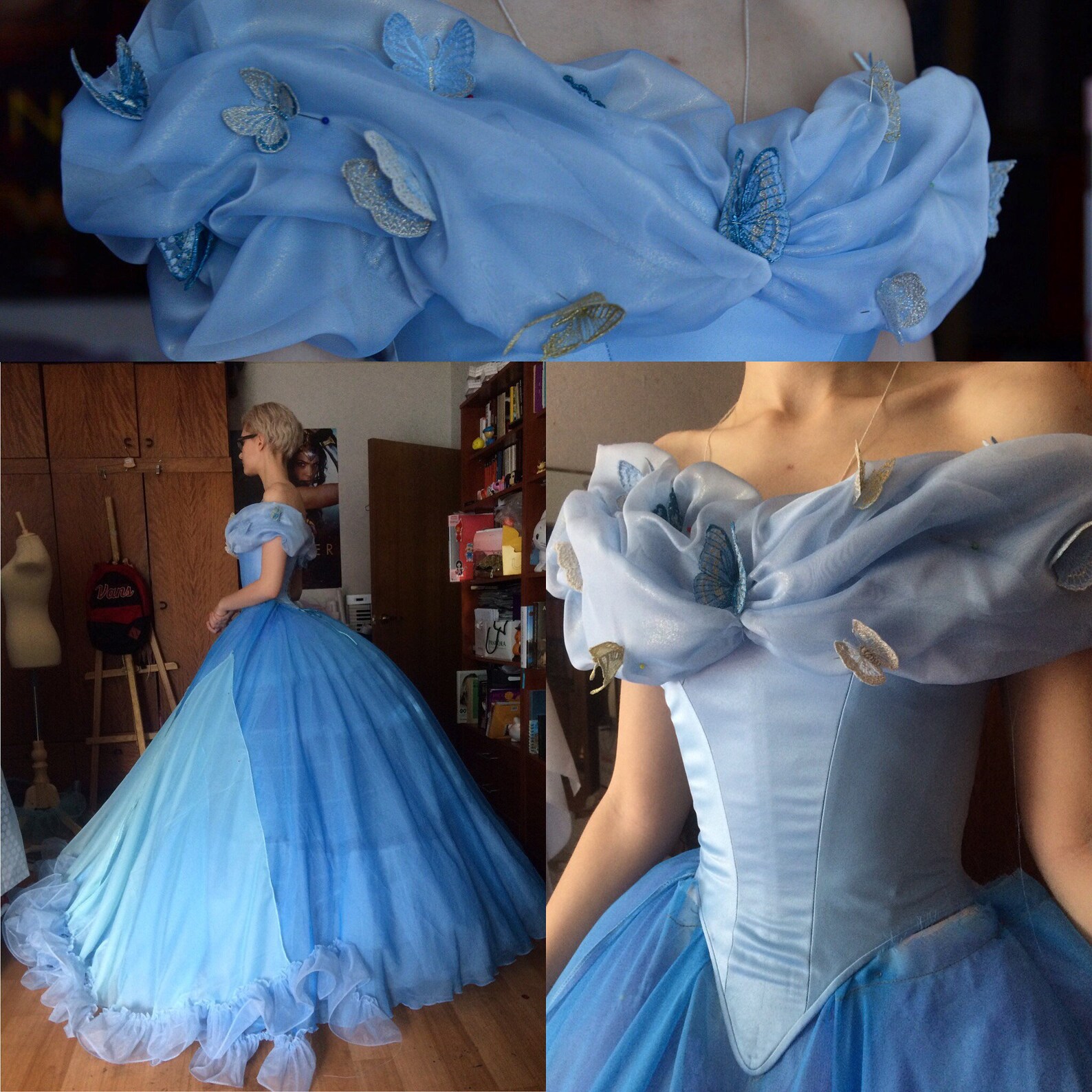 Cinderella Live Action Dress 2015 Adult Costume Disney | Etsy