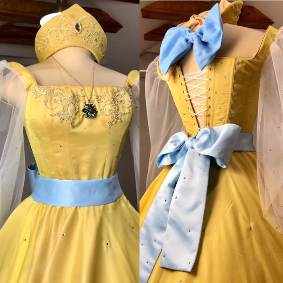 anastasia gold dress