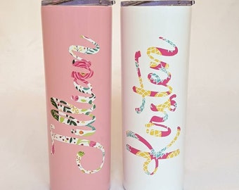 Personalized Skinny Steel Tumbler