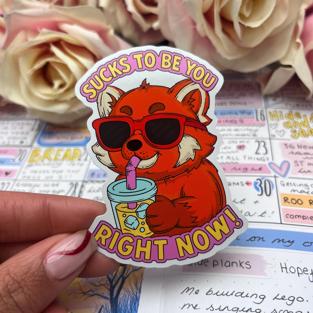 Sucks to Be You Right Now Vinyl Sticker (161) - Etsy Canada