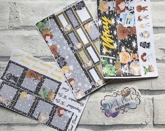 May the force be with you Monthly View Kit (can change month) for the Erin Condren Planners