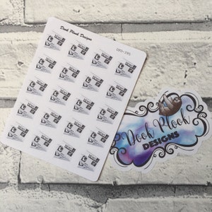 Newspaper stickers for Erin Condren, Plum Paper, Filofax, Kikki K (DPD395)
