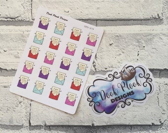 Happy mail stickers for Erin Condren, Plum Paper, Filofax, Kikki K (DPD479)