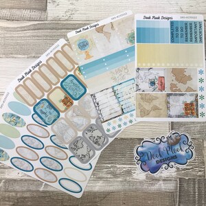 Travel the world Ultimate Kit for Erin Condren, Plum Paper, Filofax, Kikki K, planner etc (KIT022)