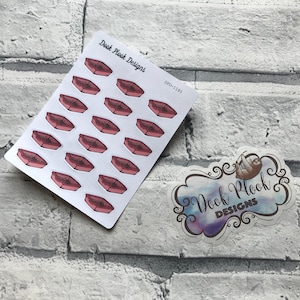 Cat litter tray stickers for various planners, Happy Planner, Bullet Journal etc (DPD1185)
