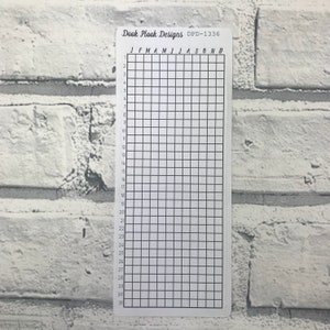 May include: A black and white printable calendar with a grid layout for each month of the year. The months are labeled across the top: January, February, March, April, May, June, July, August, September, October, November, December. The days of the month are numbered down the left side from 1 to 31.