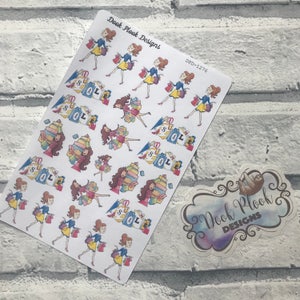 Shopping trip sale  stickers for various planners, Happy Planner, Bullet Journal etc (DPD1276)