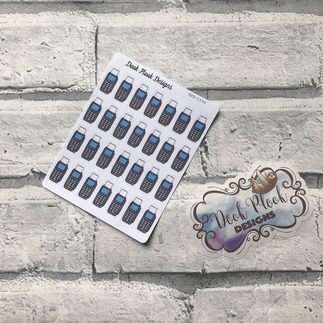 Card Reader Stickers for Planners and Journals (DPD1150) - Etsy